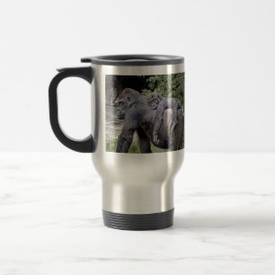 Gorilla Baby en Mam Piggyback Reisbeker