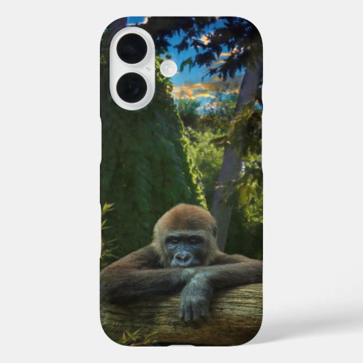 GORILLA "BESPAAR ONZE SOORT" Case-Mate iPhone CASE (Achterkant)