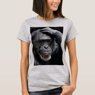 GORILLA Big Face, T-shirts Ape contemplatifs
