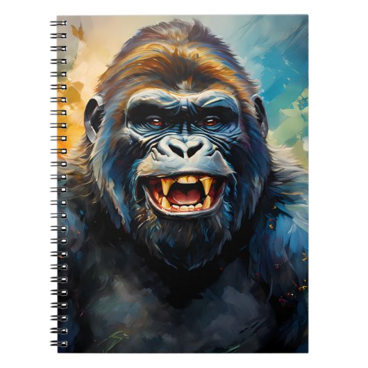 Gorilla big Smile Notitieboek (Voorkant)