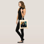 Gorilla big Smile Tote Bag (Voorkant (model))