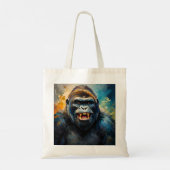 Gorilla big Smile Tote Bag (Achterkant)
