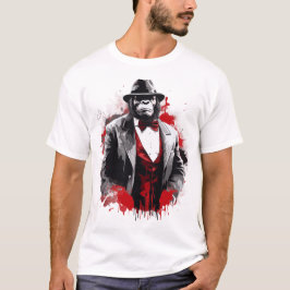 Gorilla Boss: Dapper stijl en Street Swagger! T-shirt