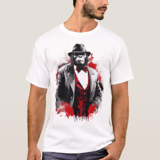 Gorilla Boss: Dapper stijl en Street Swagger! T-shirt