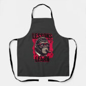 Gorilla Boss Lessons Learn Apron  Schort (Voorkant)