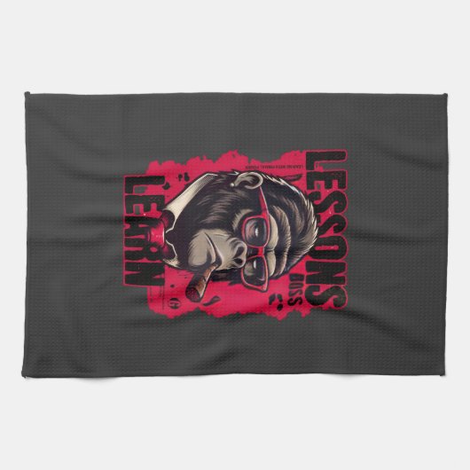 Gorilla Boss Lessons Learn Kitchen Towels Theedoek (Horizontaal)