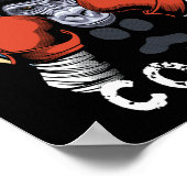 Gorilla Boxing Coach - sporttrainer Poster (Hoek)