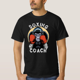 Gorilla Boxing Coach - sporttrainer T-shirt