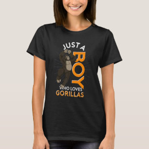 Gorilla Boys Apen Aap Dier Gorilla T-shirt