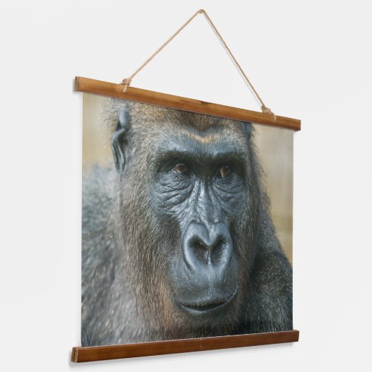 Gorilla Boys Lope en Shufai Hangend Wandkleed (Gebogen)