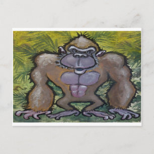 Gorilla Briefkaart