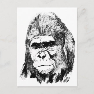 Gorilla Briefkaart