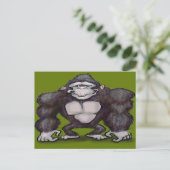 Gorilla Briefkaart (Staand voorkant)