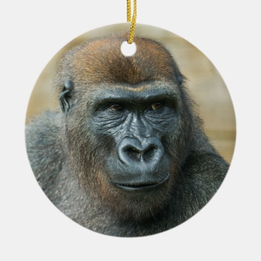Gorilla Brothers - GoBro Keramisch Ornament (Voorkant)