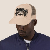 Gorilla cap trucker pet (In situ)