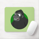 Gorilla Cartoon Muismat (Met muis)