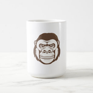 Gorilla Cartoon Tekening Koffiemok