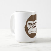 Gorilla Cartoon Tekening Koffiemok (Voorkant links)