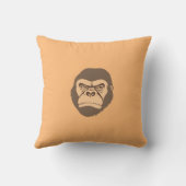 Gorilla Cartoon Tekening Kussen (Achterkant)