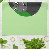 Gorilla Cartoon Towel Theedoek (Gevouwen)