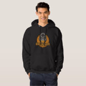 Gorilla Cheese Hoodie Black (Voorkant volledig)