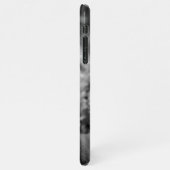 Gorilla Close Up zwart-wit portret iPhone Hoesje (Linkerkant)