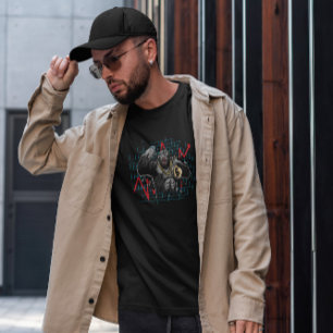 Gorilla Crashing Market T-shirt