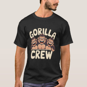 Gorilla Crew Kleding Gorilla Liefhebber Shirt Gori