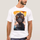 Gorilla - Der coole Beachkönig T-shirt (Voorkant)