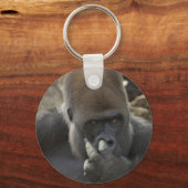 gorilla die zijn neus ophaalt - eeeewwwwwwww! sleutelhanger (Voorkant)
