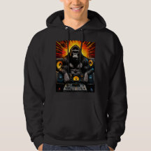 Gorilla DJ Boombox Explosieve Kunst