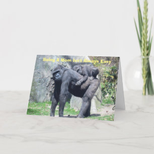 GORILLA EN KIND KAART