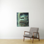 Gorilla en Planten Wandkleed (In situ)