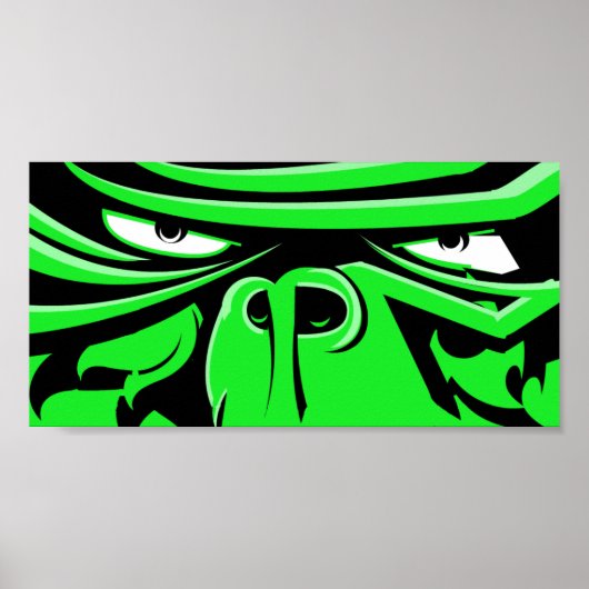 Gorilla Eyez Poster (Voorkant)