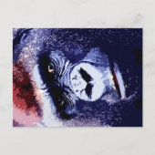 Gorilla Face Briefkaart (Voorkant)