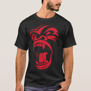 Gorilla Face for Men Kinder T-shirt