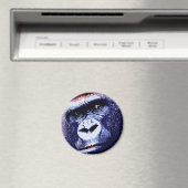 Gorilla Face Magneet (Insitu (Vaatwasser))