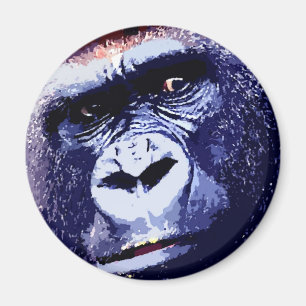 Gorilla Face Magneet