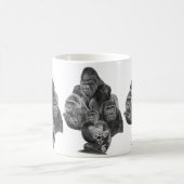 Gorilla Family Mug (ゴリラ家族のマグカップ)Gorilla Life (Centre)