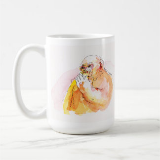 Gorilla Family Mug (ゴリラ家族のマグカップ）Gorilla Life Koffiemok