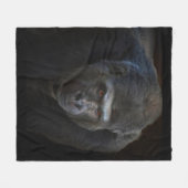 Gorilla Fleece Deken (Voorkant (Horizontaal))