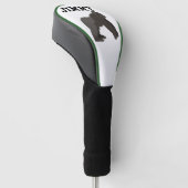 GORILLA GOLF DRIVER HOESJE GEPERSONALISEERD GRAPPI GOLFHEADCOVER (Schuin)