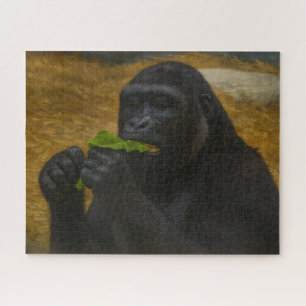 Gorilla Grace - Realistisch wildlife portret Legpuzzel