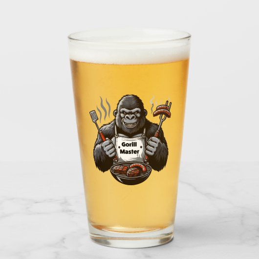 Gorilla Grill Master Glas (Voorkant gevuld)