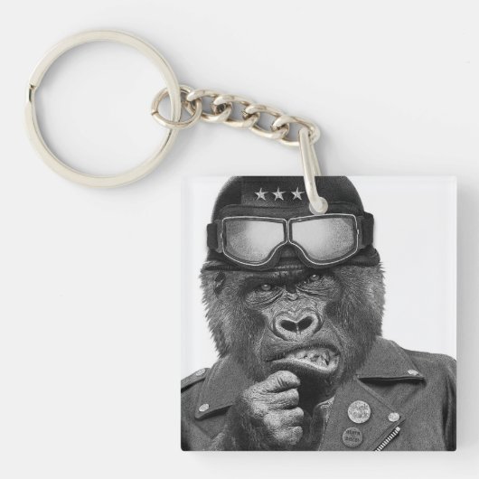 Gorilla Guy Sleutelhanger (Voorkant)