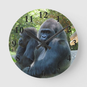 Gorilla Home Decor Ronde Klok