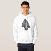 Gorilla Hoodie (ゴリラのパーカー)GorillaFamiy ゴリラ家族 (Voorkant volledig)