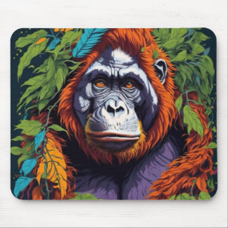 Gorilla in de Mist Mousepad Muismat