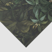 Gorilla in een levendig tropisch bos decoupage tissuepapier (Detail)