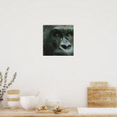 Gorilla in het Poster Mist (Keuken)